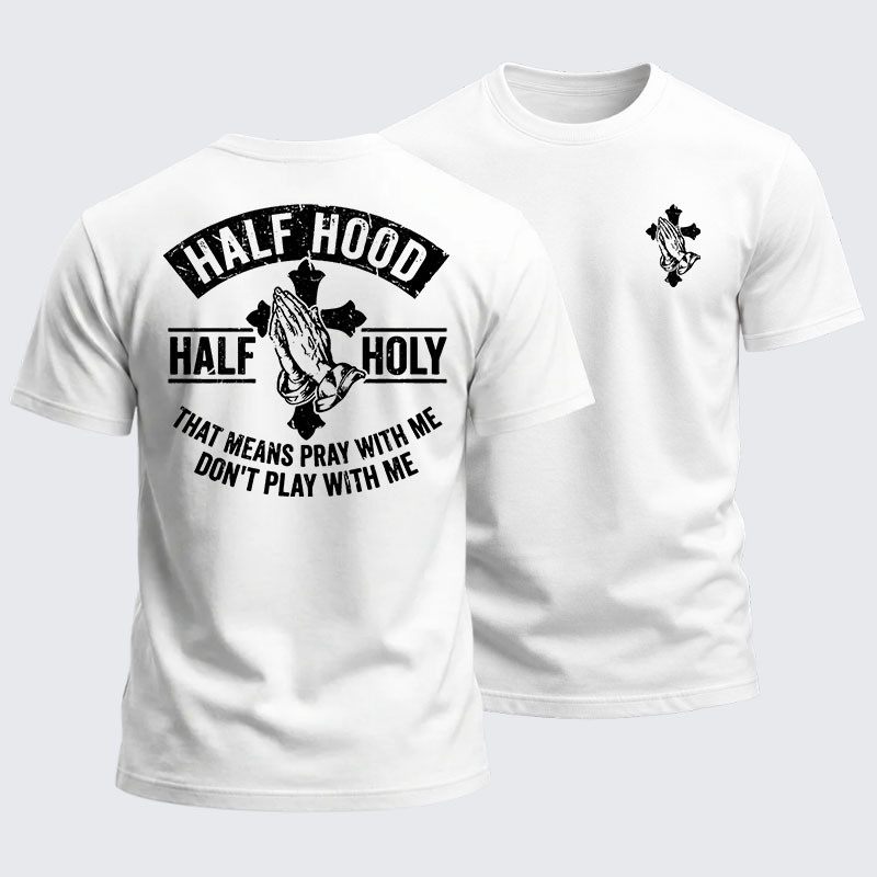 Heavyweight Cotton Tee - Yeshua Hamashiach