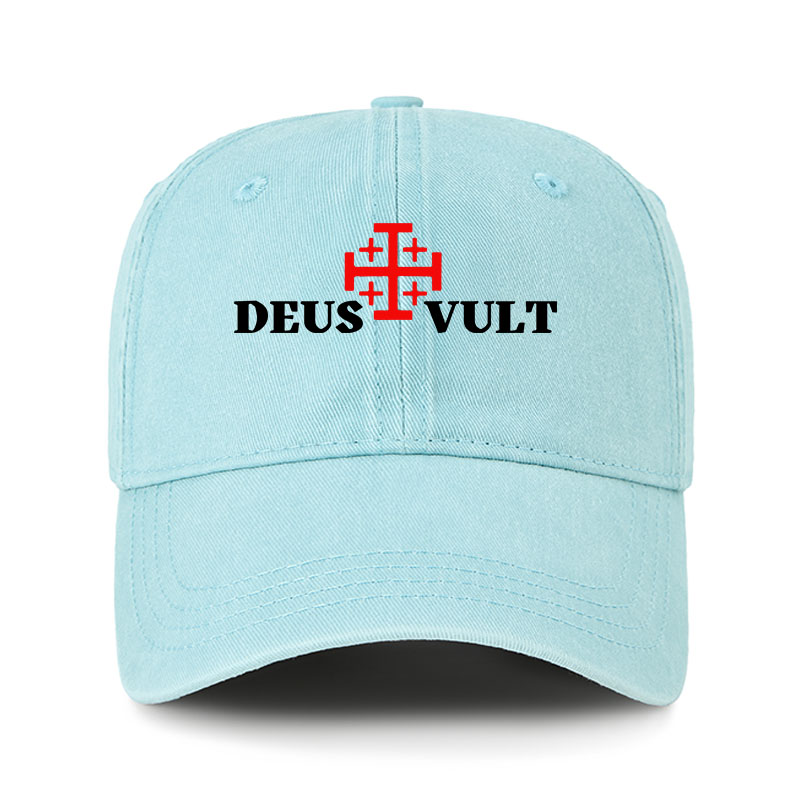Heritage Washed Cap - Deus Vult