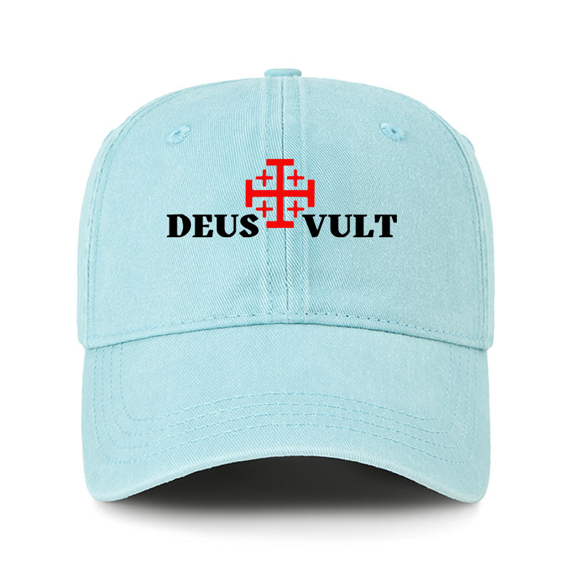 Heritage Washed Cap - Deus Vult