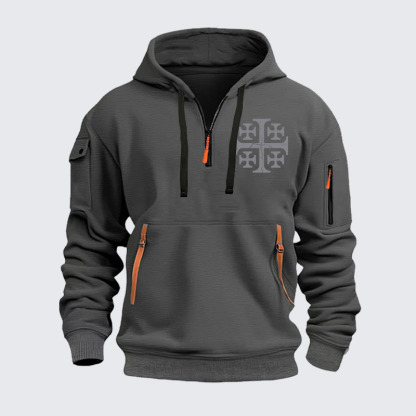 Zipper Hoodies - Deus Vult