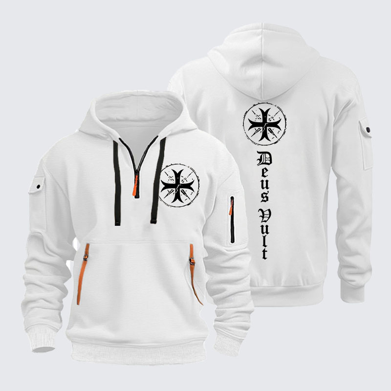 Zipper Hoodies - Deus Vult