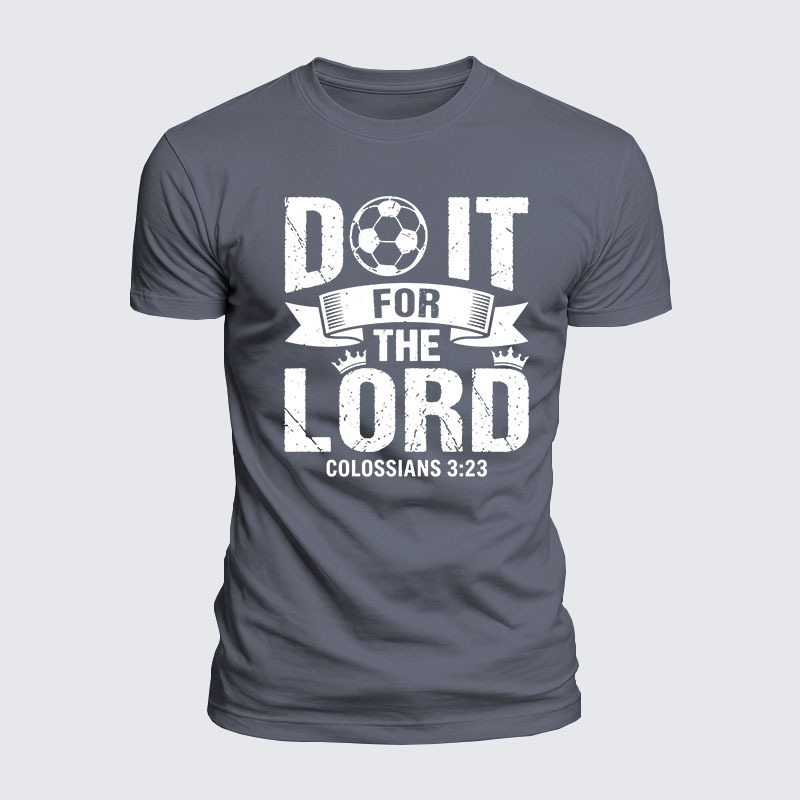 Luxe Mercerized Cotton Tee -  Do It For The Lord