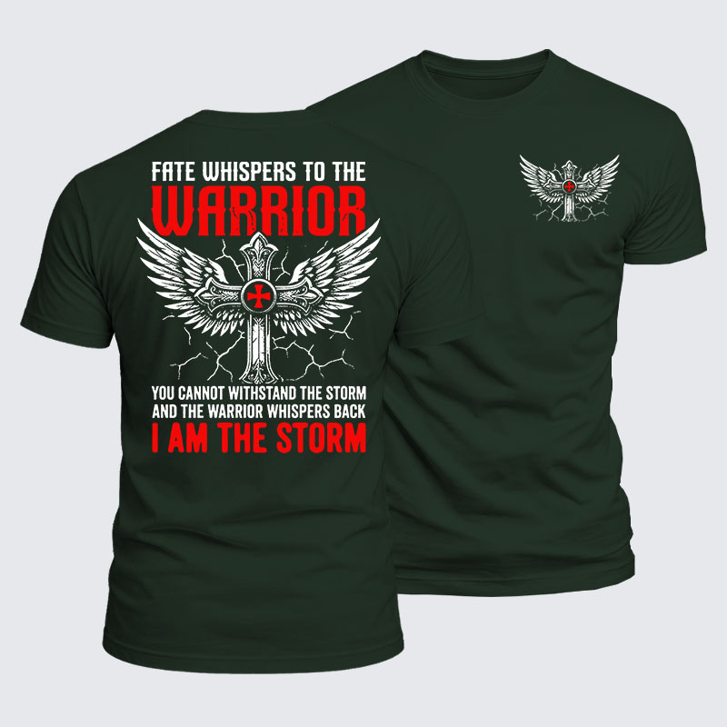 Luxe Mercerized Cotton Tee - I Am The Storm