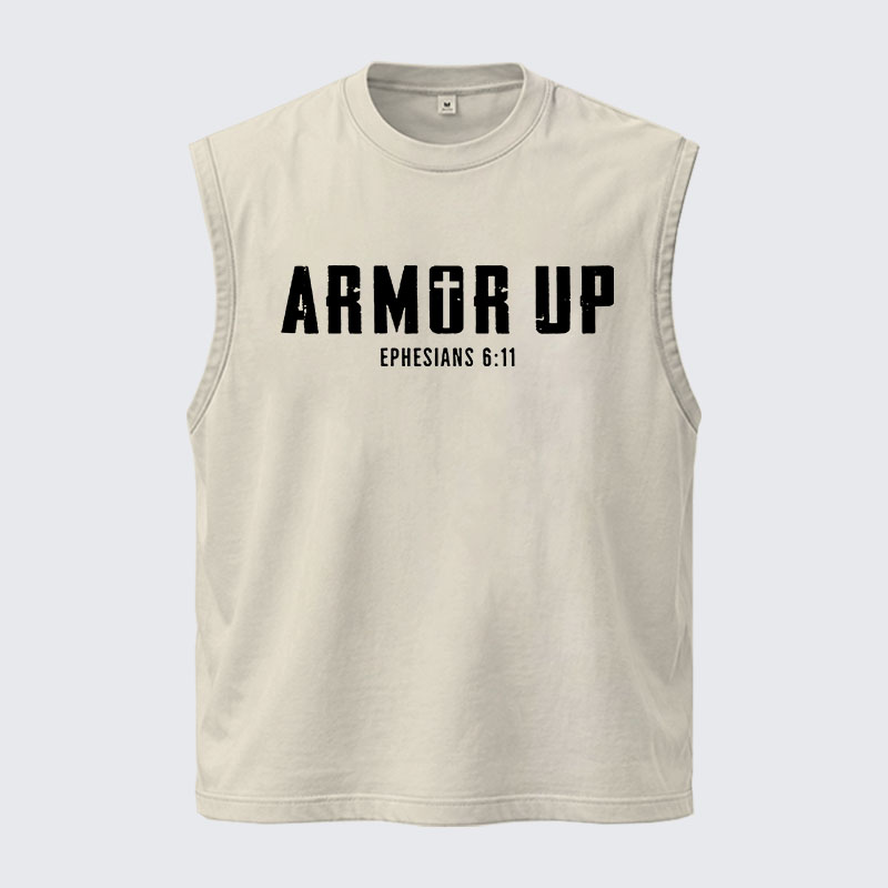Washed Tank Top - Armor Up