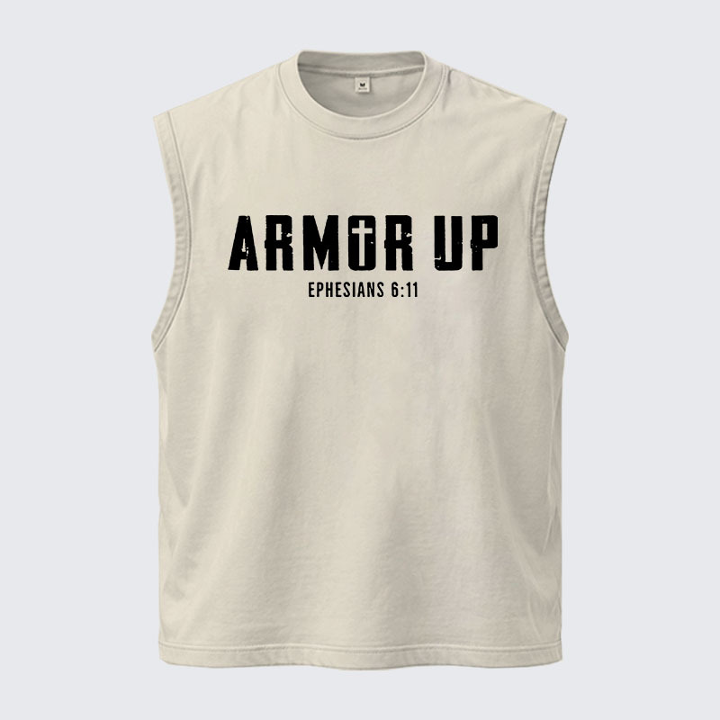 Washed Tank Top - Armor Up