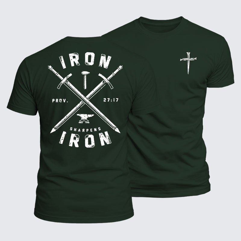 Luxe Mercerized Cotton Tee - Iron Sharpens Iron