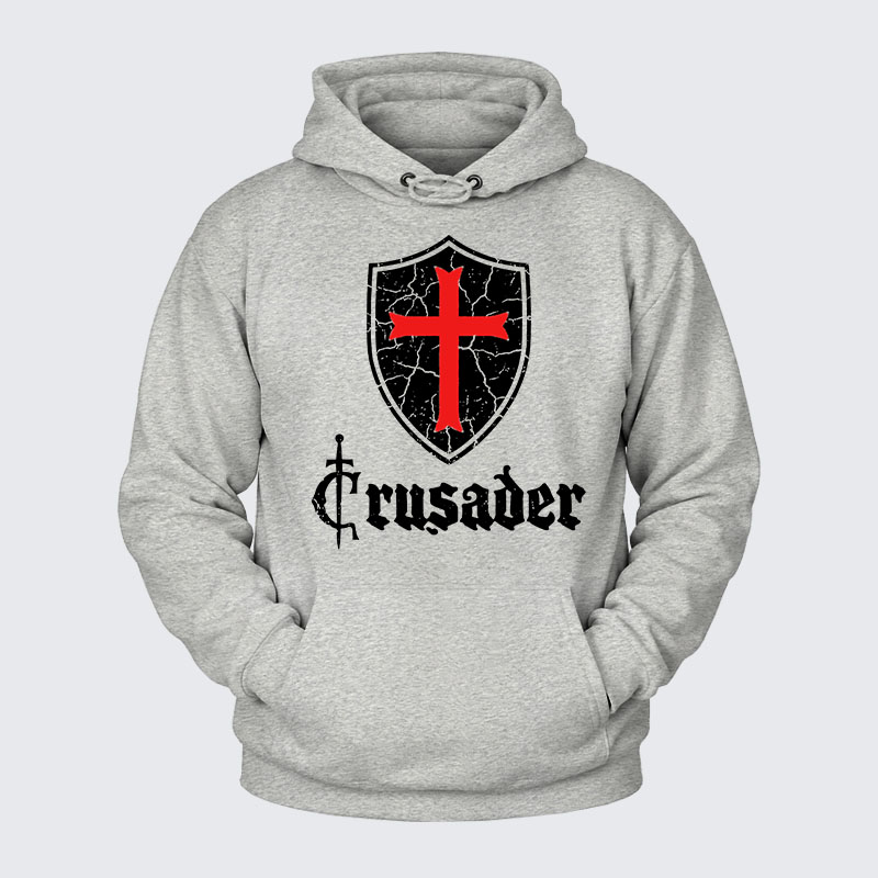 Plush Fleece-Lined Hoodie - Crusader