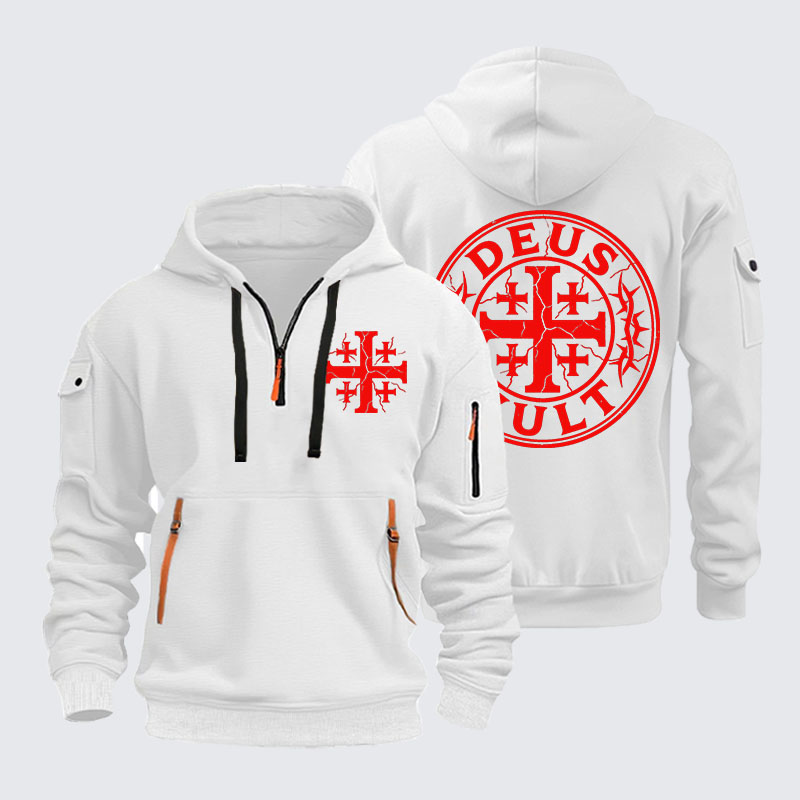 Zipper Hoodies - Deus Vult
