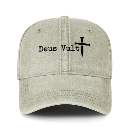 Heritage Washed Cap - Deus Vult 