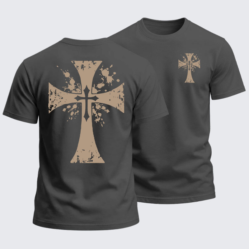 Heavyweight Cotton Tee - Cross