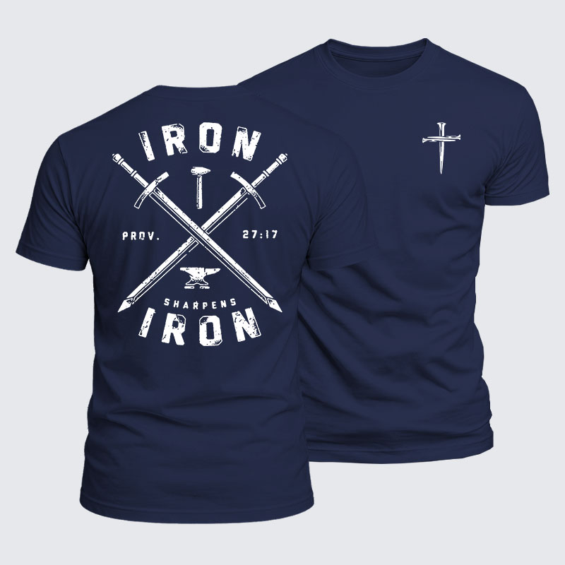 Luxe Mercerized Cotton Tee - Iron Sharpens Iron