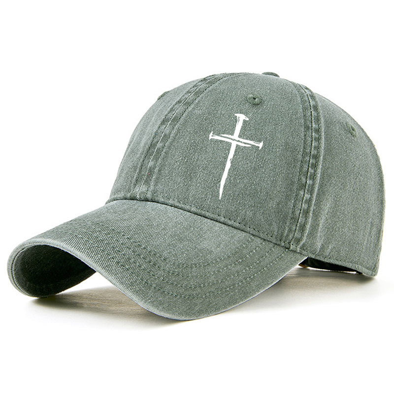 Heritage Washed Cap - Nail Cross