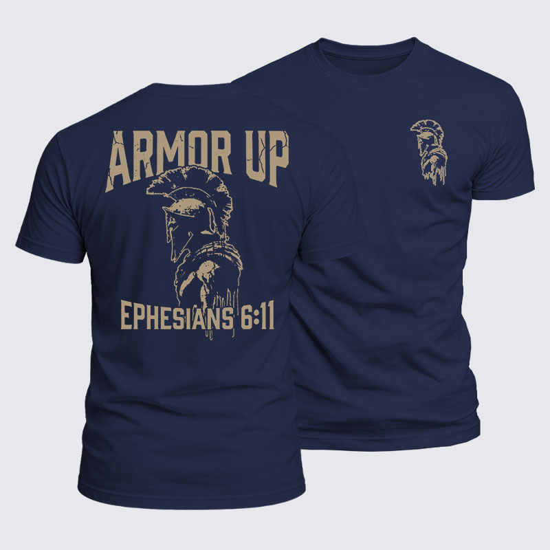 Luxe Mercerized Cotton Tee - Armor Up