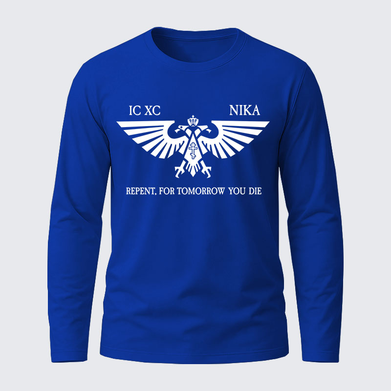 Orthodox Warhammer Cotton Long Sleeve T-Shirt