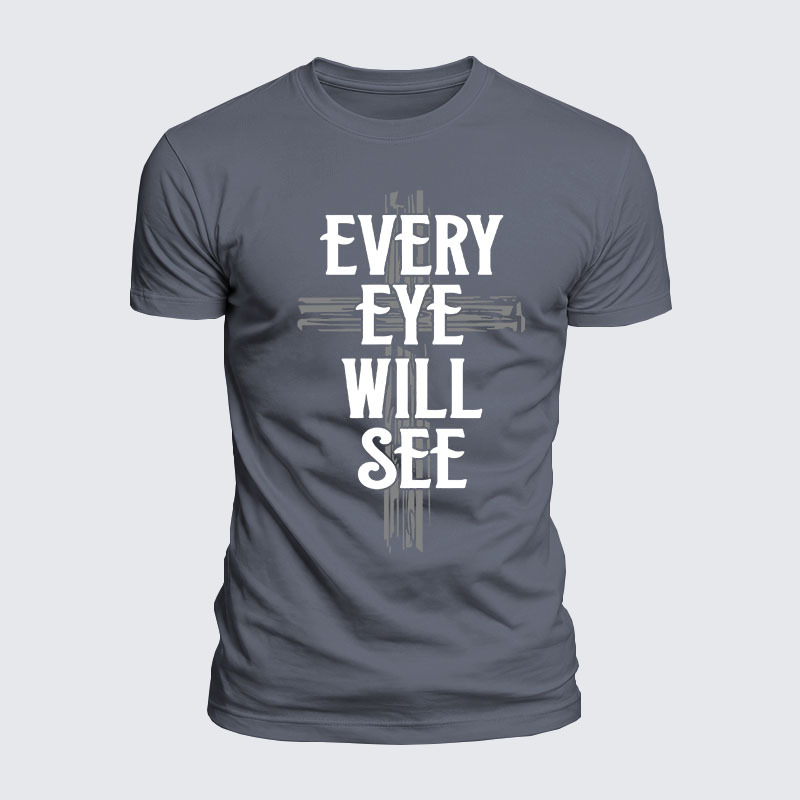 Luxe Mercerized Cotton Tee -  Every Eye Will See