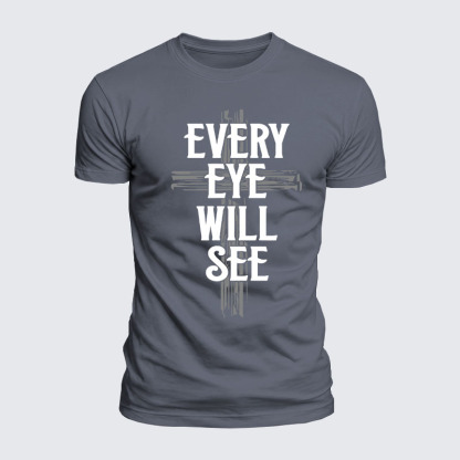 Luxe Mercerized Cotton Tee -  Every Eye Will See