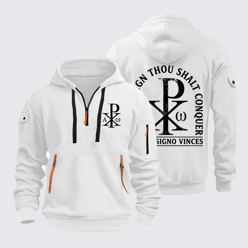 Zipper Hoodies -  In Hoc Signo Vinces
