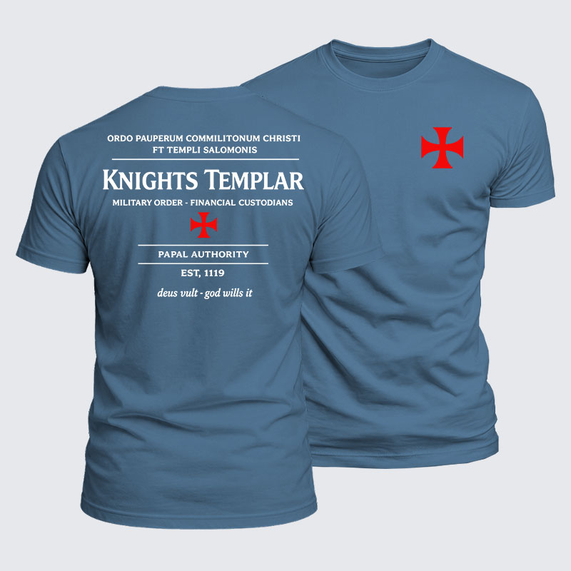 Luxe Mercerized Cotton Tee - Knights Templar