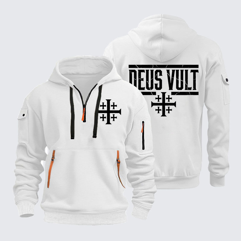 Zipper Hoodies - Deus Vult
