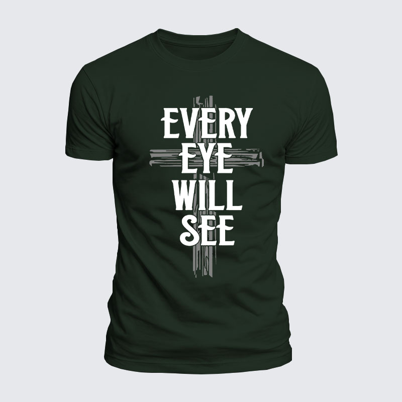 Luxe Mercerized Cotton Tee -  Every Eye Will See