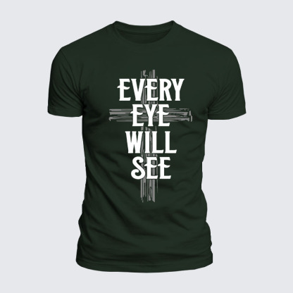 Luxe Mercerized Cotton Tee -  Every Eye Will See