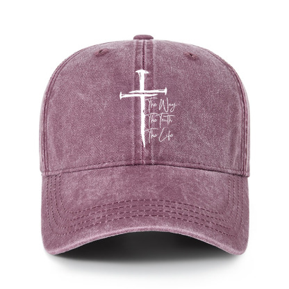 Heritage Washed Cap - The Way The Truth The Life
