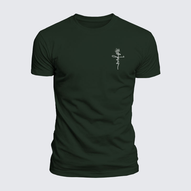 Luxe Mercerized Cotton Tee - Jesus Christ