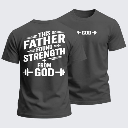 Heavyweight Cotton Tee - Strength In God