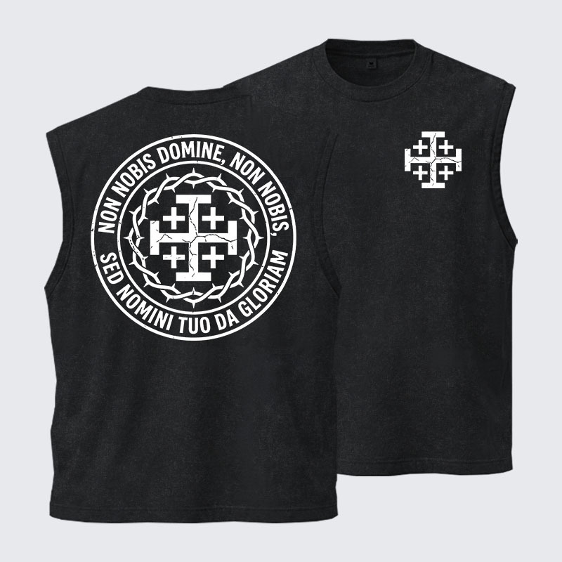 [Copy]Of Course I Talk To God Who Else Can I Trust Christian Washed Tank