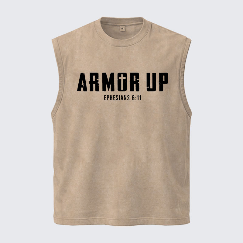 Washed Tank Top - Armor Up