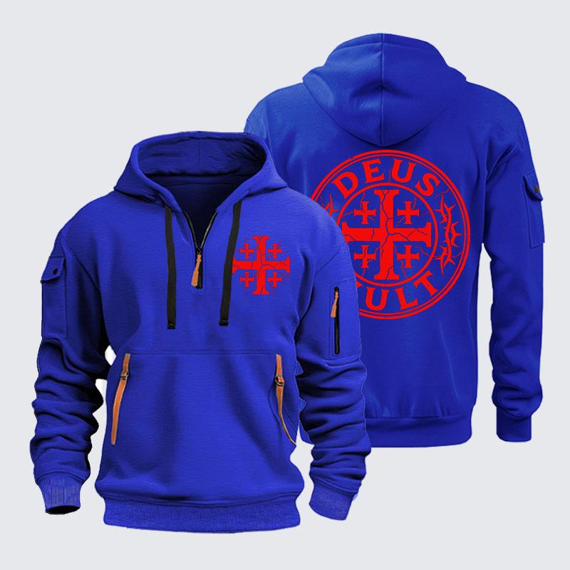 Zipper Hoodies - Deus Vult
