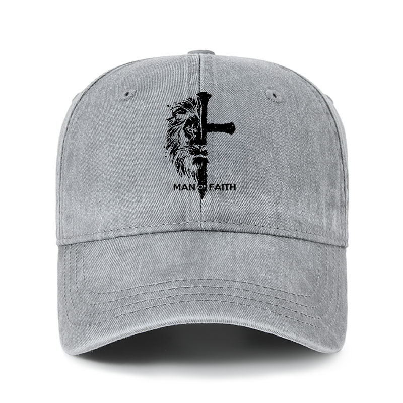 Heritage Washed Cap - Man of Faith