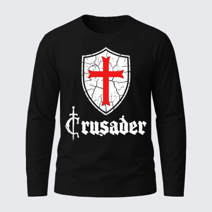 Crusader Cotton Long Sleeve T-Shirt