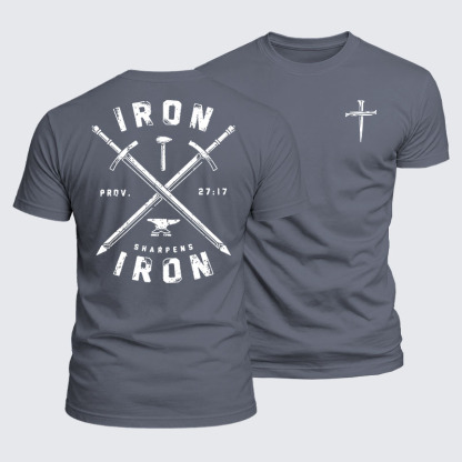 Luxe Mercerized Cotton Tee - Iron Sharpens Iron