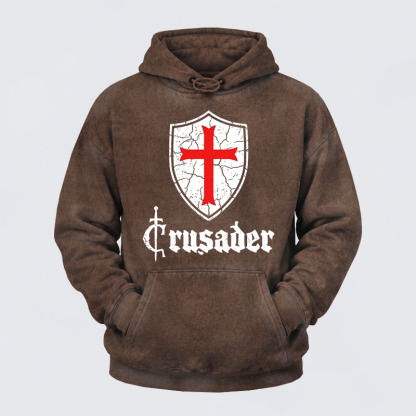 Washed Hoodie - Crusader
