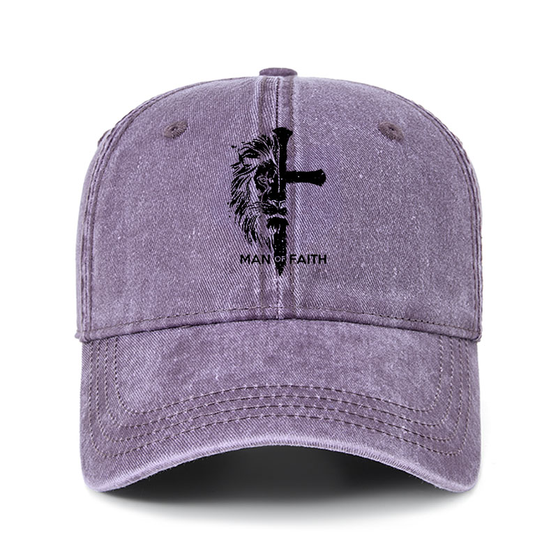 Heritage Washed Cap - Man of Faith