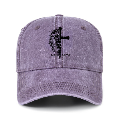 Heritage Washed Cap - Man of Faith
