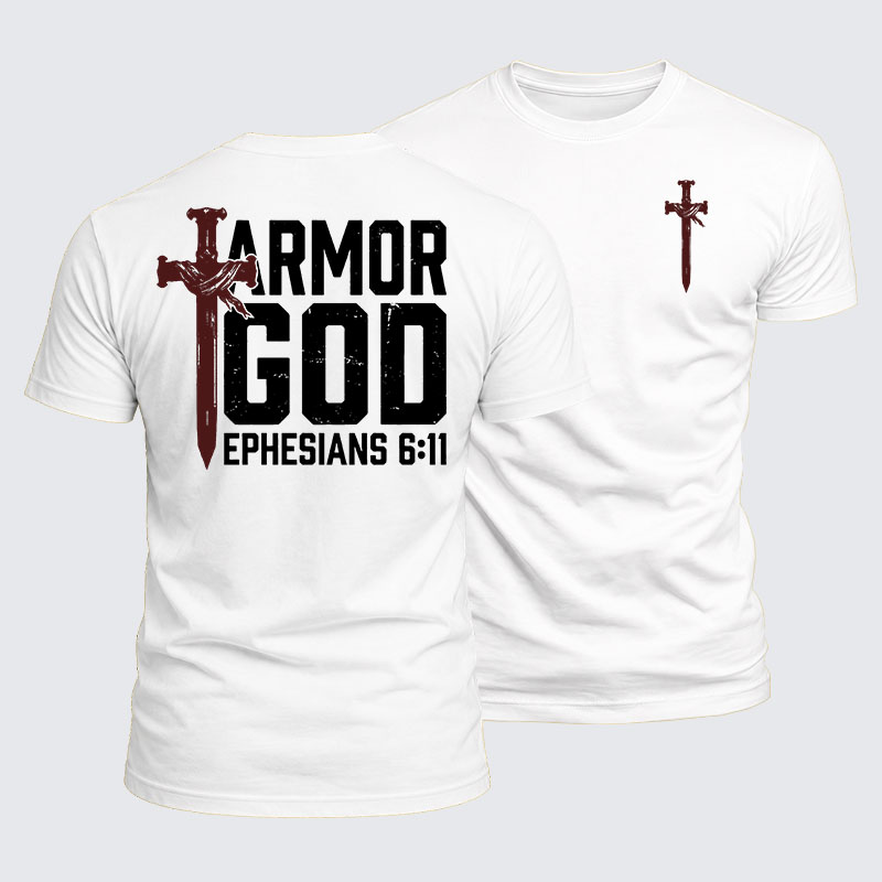 Luxe Mercerized Cotton Tee - Armor Of God