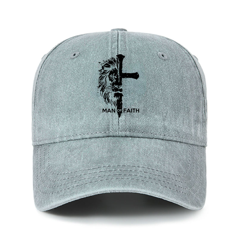 Heritage Washed Cap - Man of Faith