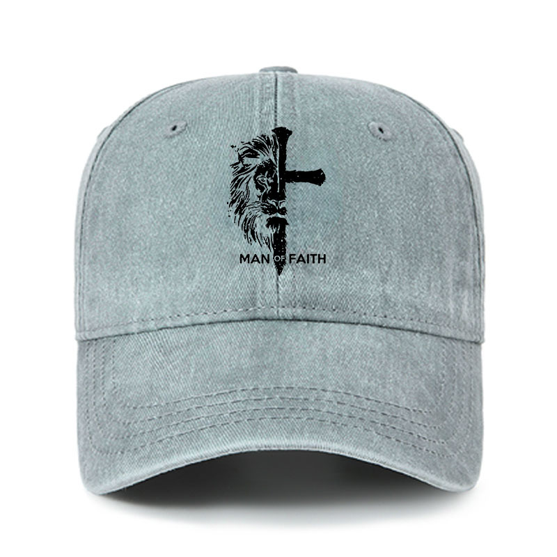 Heritage Washed Cap - Man of Faith