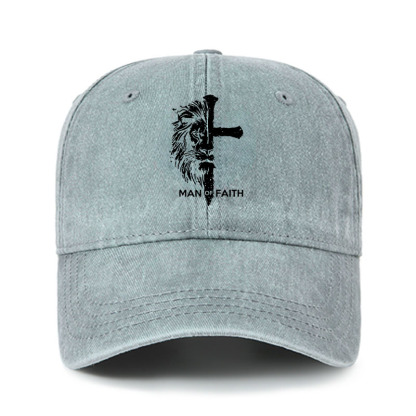 Heritage Washed Cap - Man of Faith