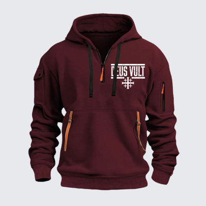 Zipper Hoodies - Deus Vult