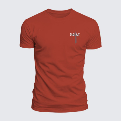 Luxe Mercerized Cotton Tee - Cross Lion