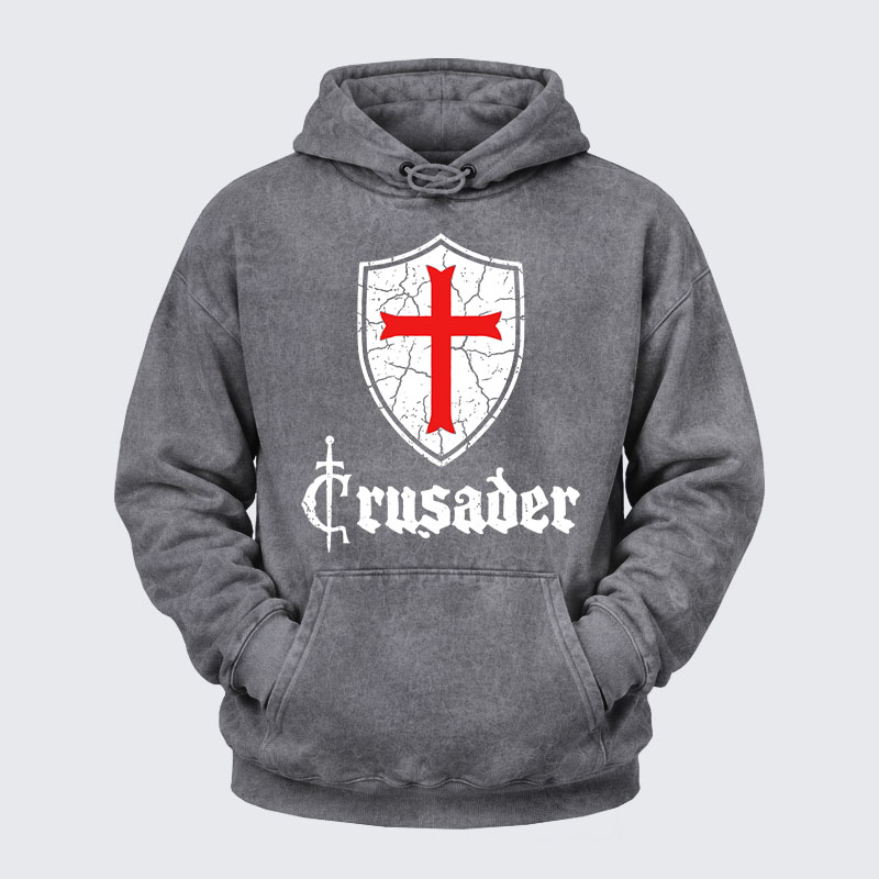 Washed Hoodie - Crusader