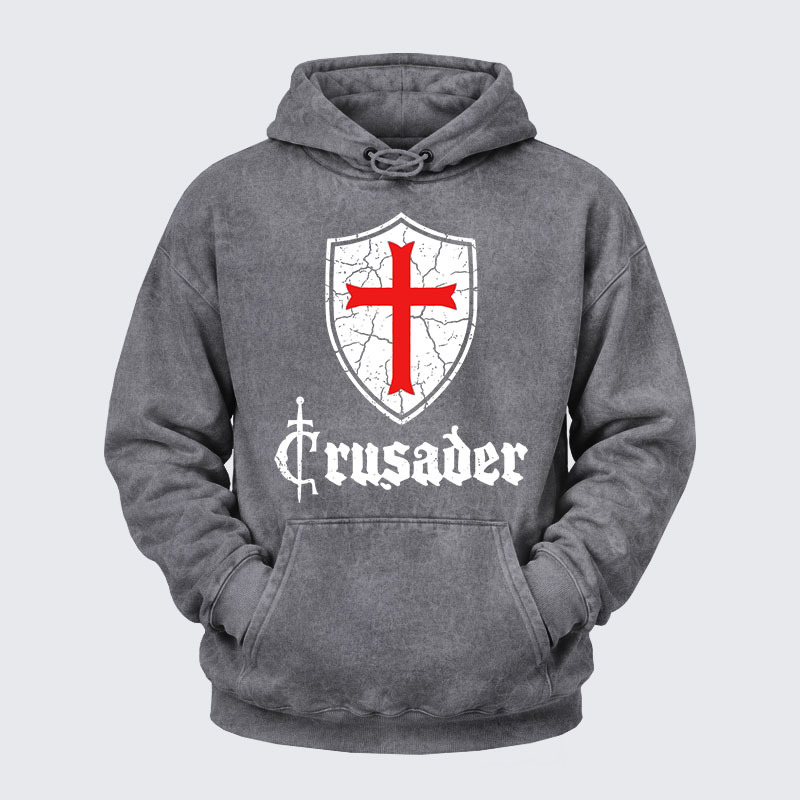 Washed Hoodie - Crusader