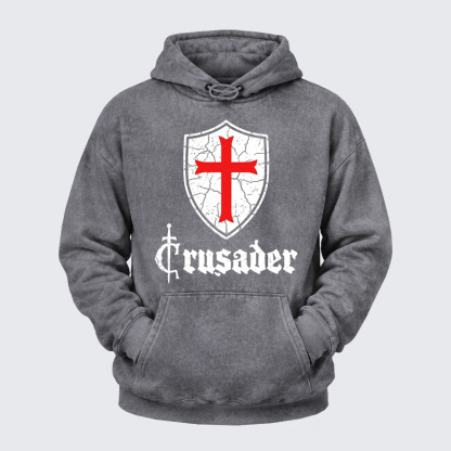 Washed Hoodie - Crusader