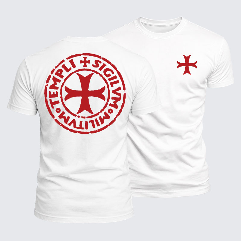 Luxe Mercerized Cotton Tee - Knights Templar
