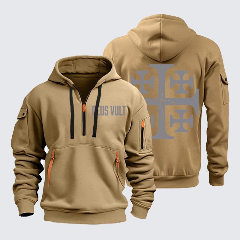 Zipper Hoodies - Deus Vult