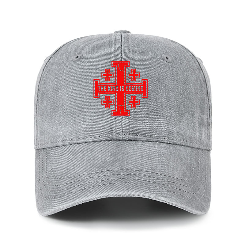 Heritage Washed Cap - Jerusalem Cross