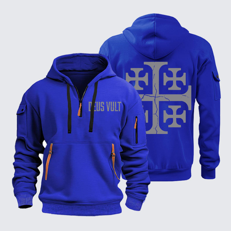 Zipper Hoodies - Deus Vult